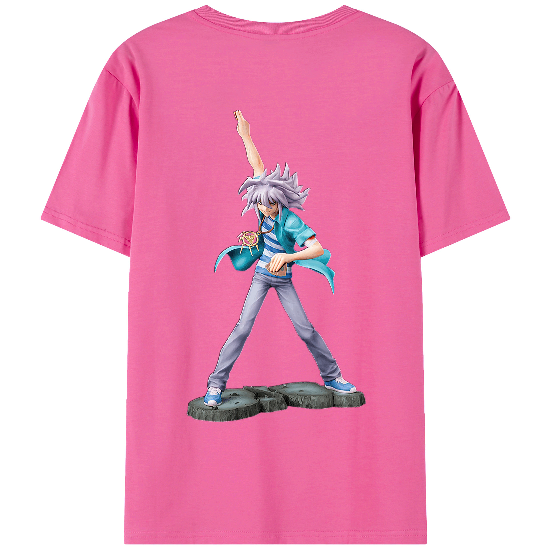 （画像用） 遊☆戯☆王 Yu-Gi-Oh! レディース半袖Tシャツ(バックプリント)
